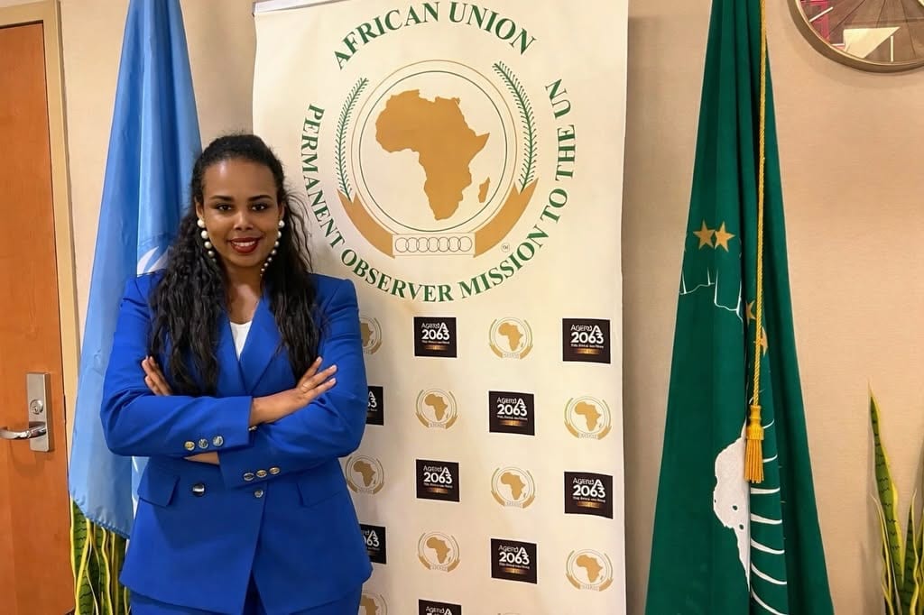 Meseret Haileyesus at the African Union Permanent Observer Mission to the United Nations