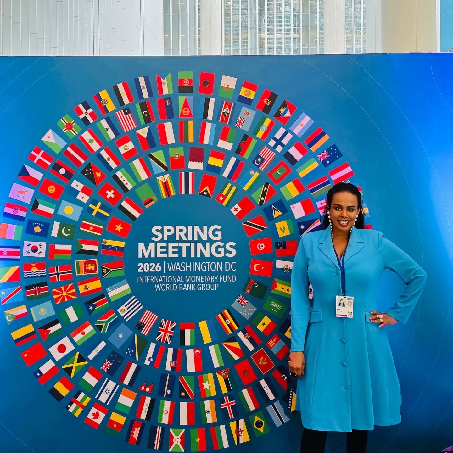 Meseret Haileyesus at the IMF and World Bank Spring Meetings 2026 in Washington