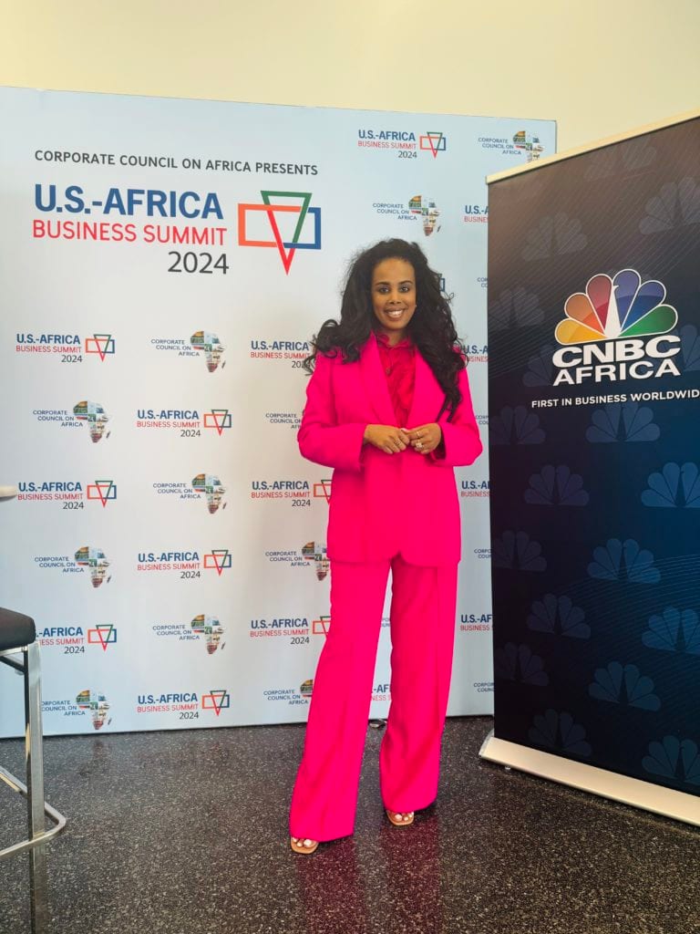 Meseret Haileyesus at the U.S. Africa Business Summit 2024, CNBC Africa